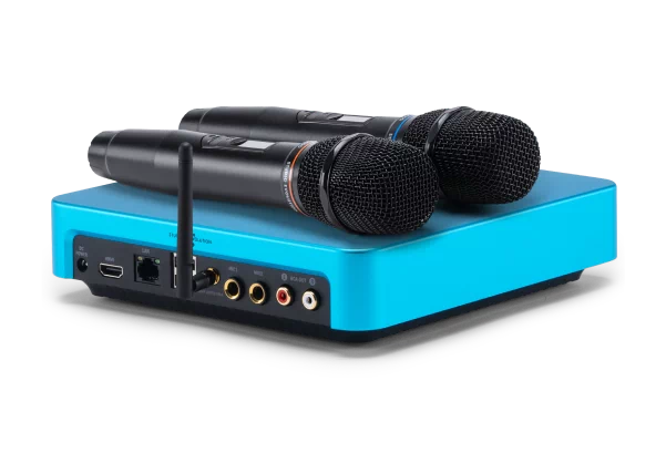 Professional karaoke with microphones EVOBOX Plus – Studio Evolution