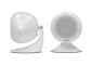 колонки белые аудиосистемы evosound sphere