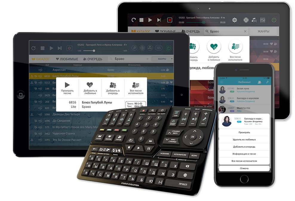 Устройства для управления Evolution Lite2